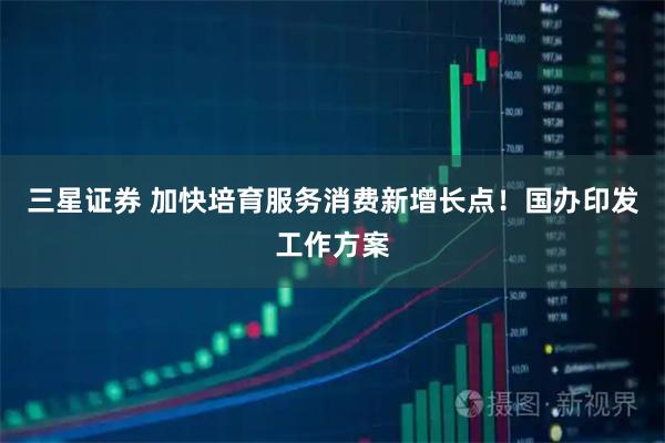 三星证券 加快培育服务消费新增长点！国办印发工作方案
